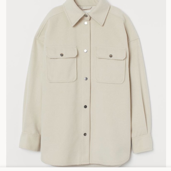 π BNWT Oversized Denim Shirt Jacket - Picture 7 of 7